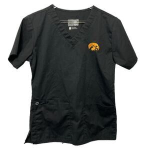 Wonder Work Hawkeye Scrub Top Black XS